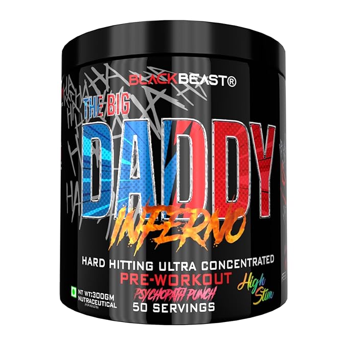 BlackBeast The Big Daddy Inferno Pre-Workout 300g | 50 Servings